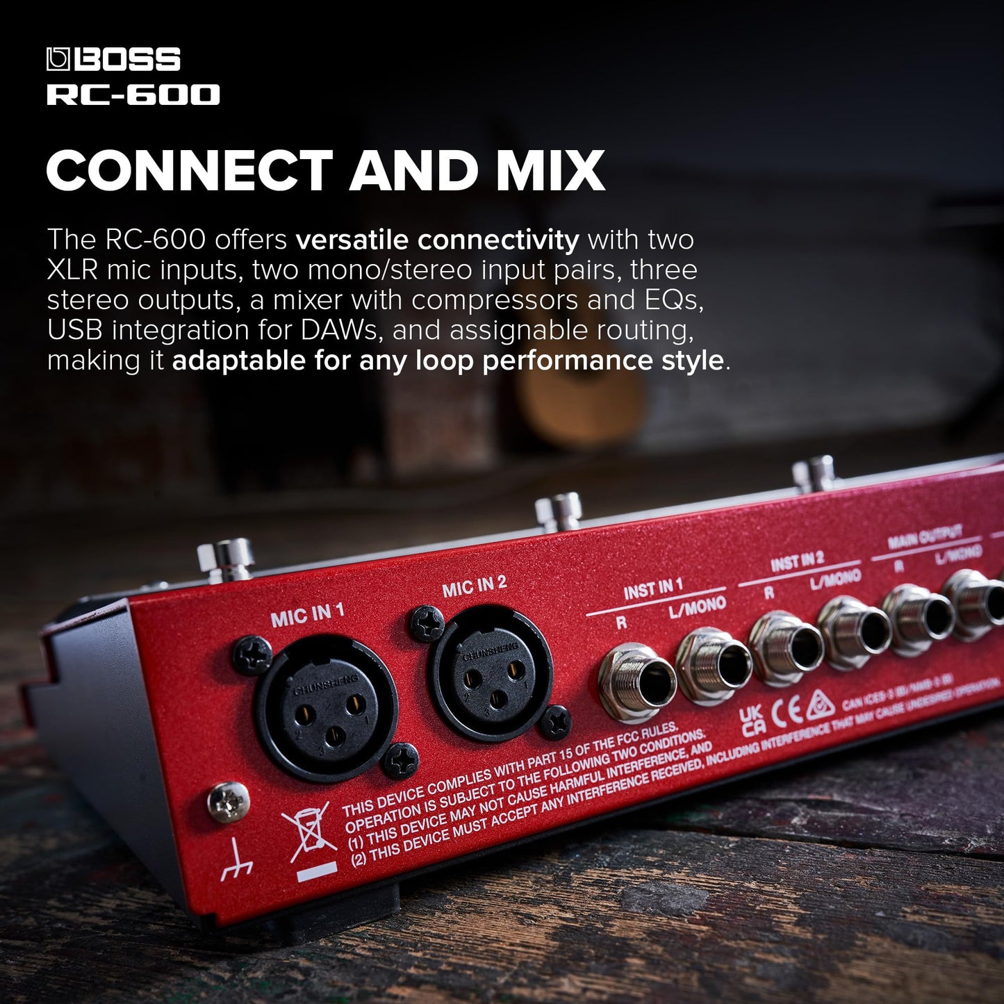 Pedal Looper Boss RC-600 Loop Station