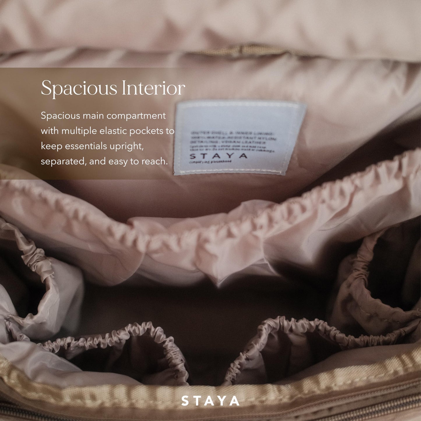 Staya- Cloud Bolsa de pañales, Topo, Medium, Bolsa Daiper