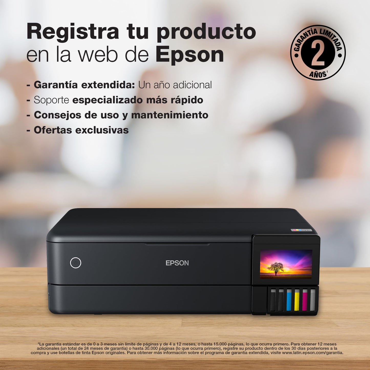Epson Ecotank Impresora Fotográfica Multifuncional a Color L8180