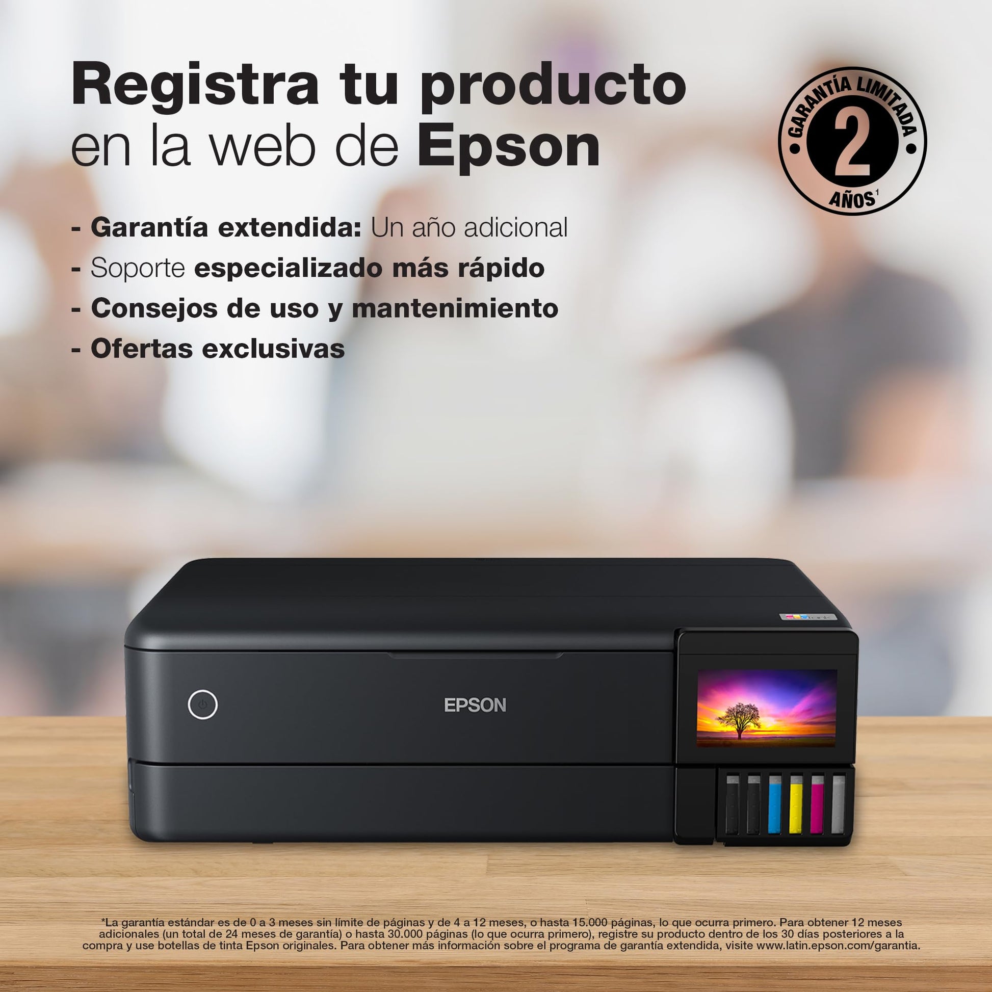 Epson Ecotank Impresora Fotográfica Multifuncional a Color L8180