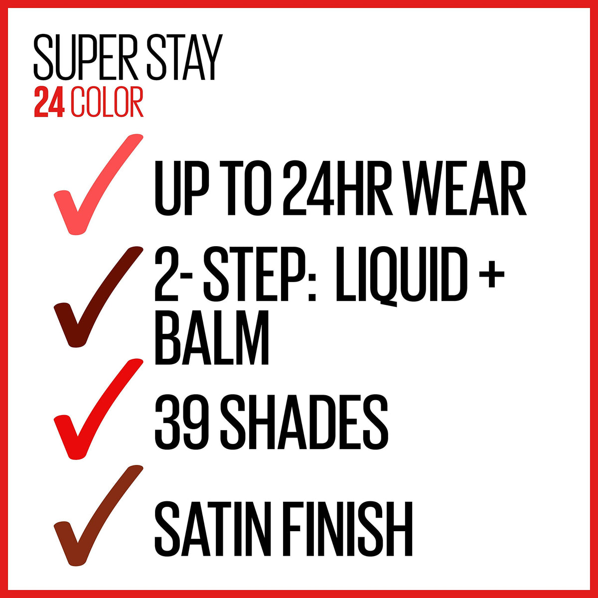 Maybelline New York SuperStay 24 2-Step Liquid Lipstick Makeup, 24/7 Fuschia, 1 kit