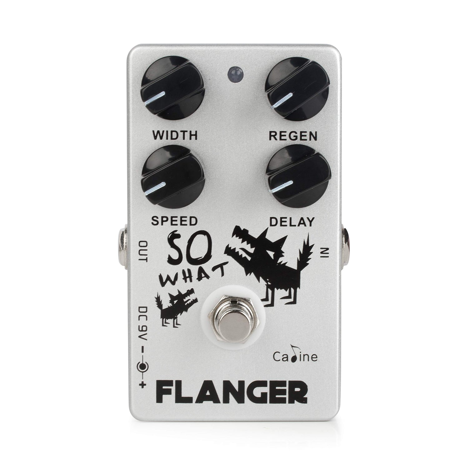 Caline CP-66 Classic Flanger Pedal de efectos de guitarra