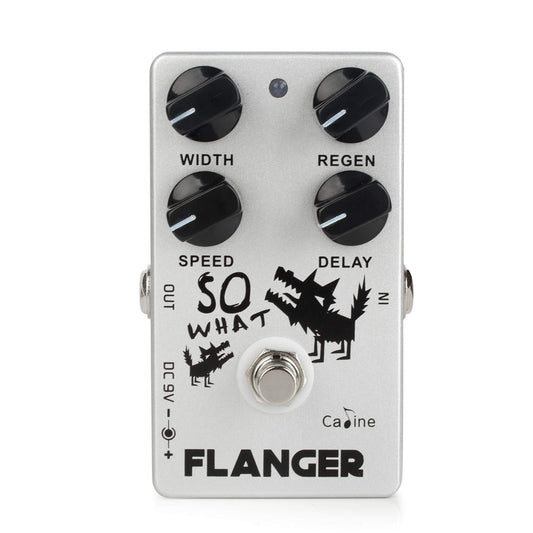 Caline CP-66 Classic Flanger Pedal de efectos de guitarra
