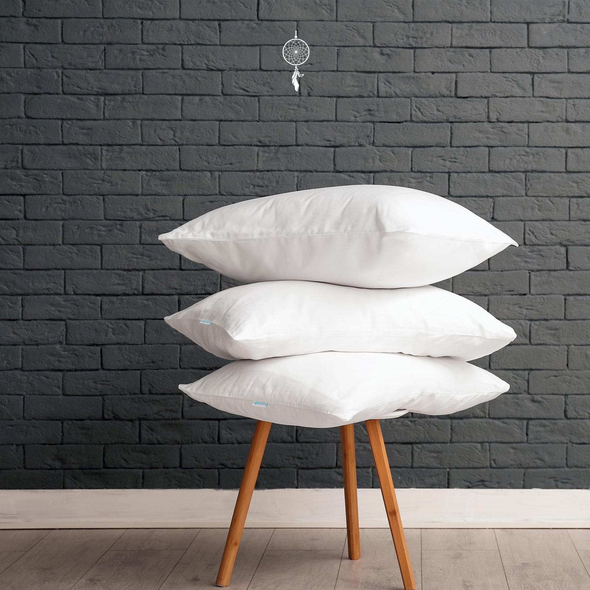 Almohadas Sognare Blanco Relleno Semi Firme de Microfibras de Gel Tecnología Softy Touch 2 Pack Tamaño Estándar