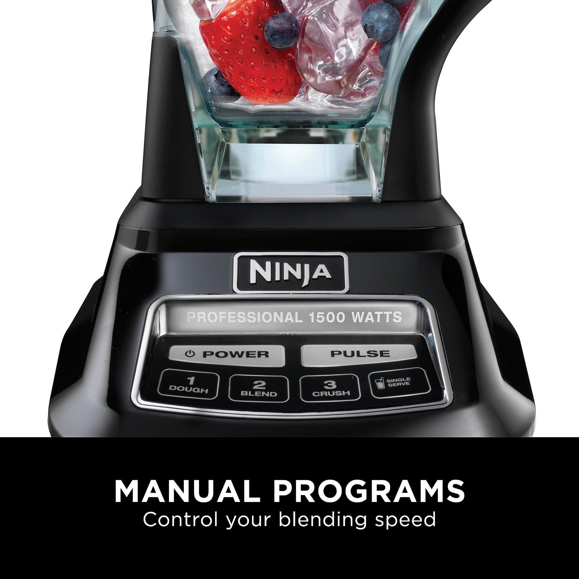 Sistema de Cocina Ninja Mega Negro con 4 Funciones y 1500 W