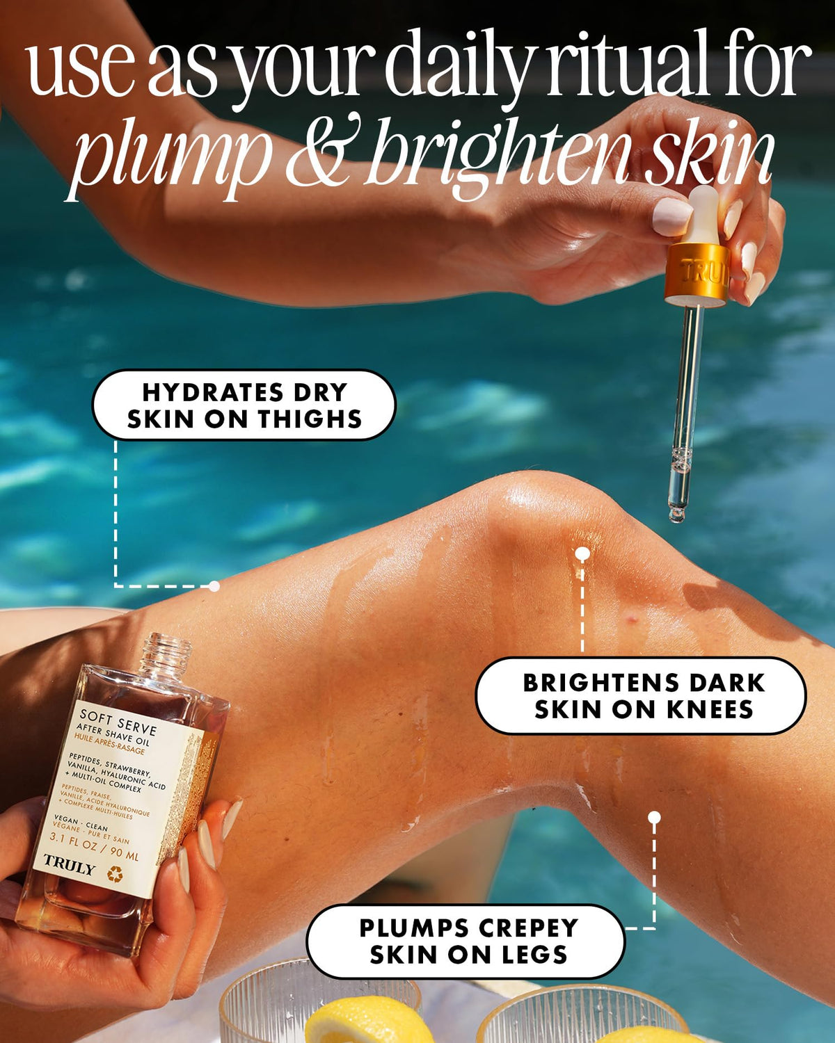 Truly Aceite para Después Del Afeitado Beauty Soft Serve