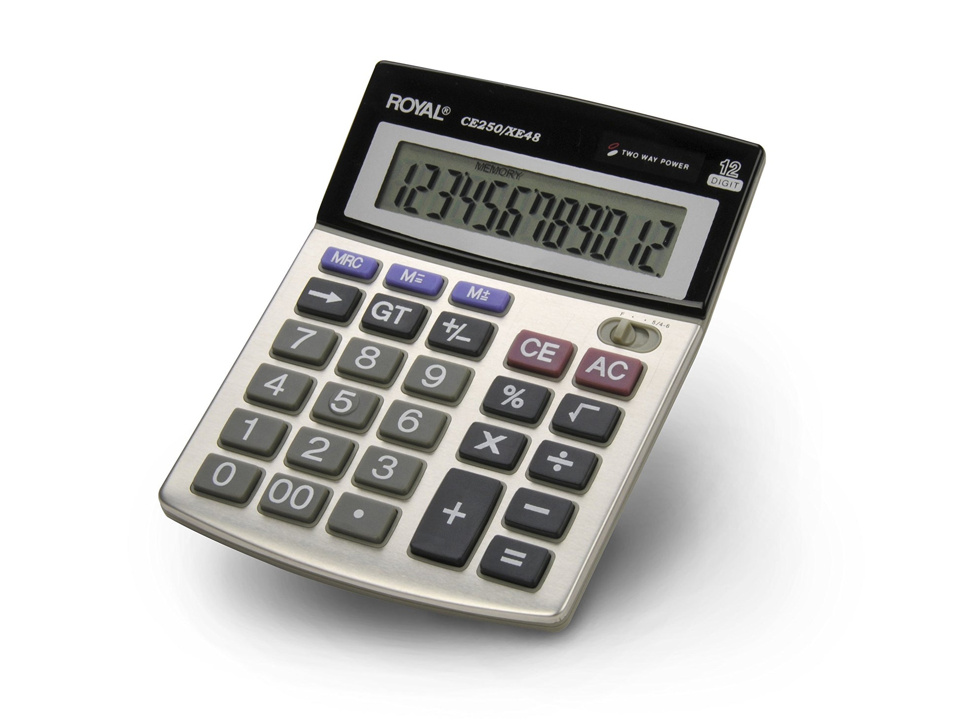 Calculadora de Escritorio Royal CA-700 Pantalla Inclinada 12 Dígitos