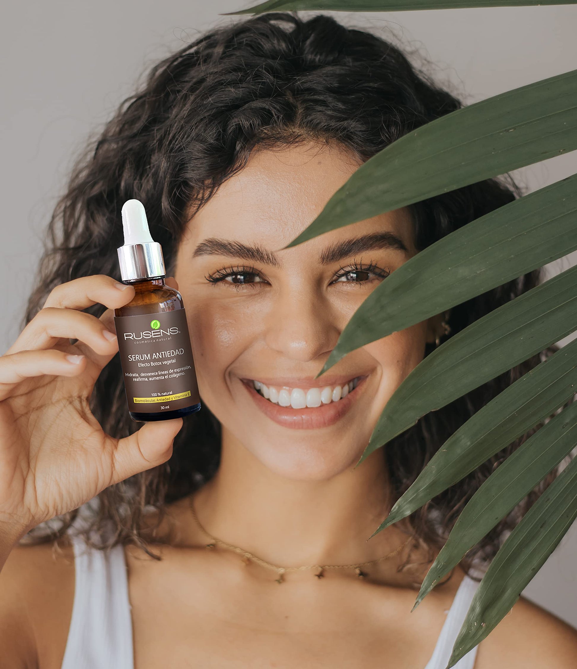 Rusens - Serum Antiedad Ácido Hialurónico 100% natural con Efecto Tensor. Activa Colágeno y Elastina