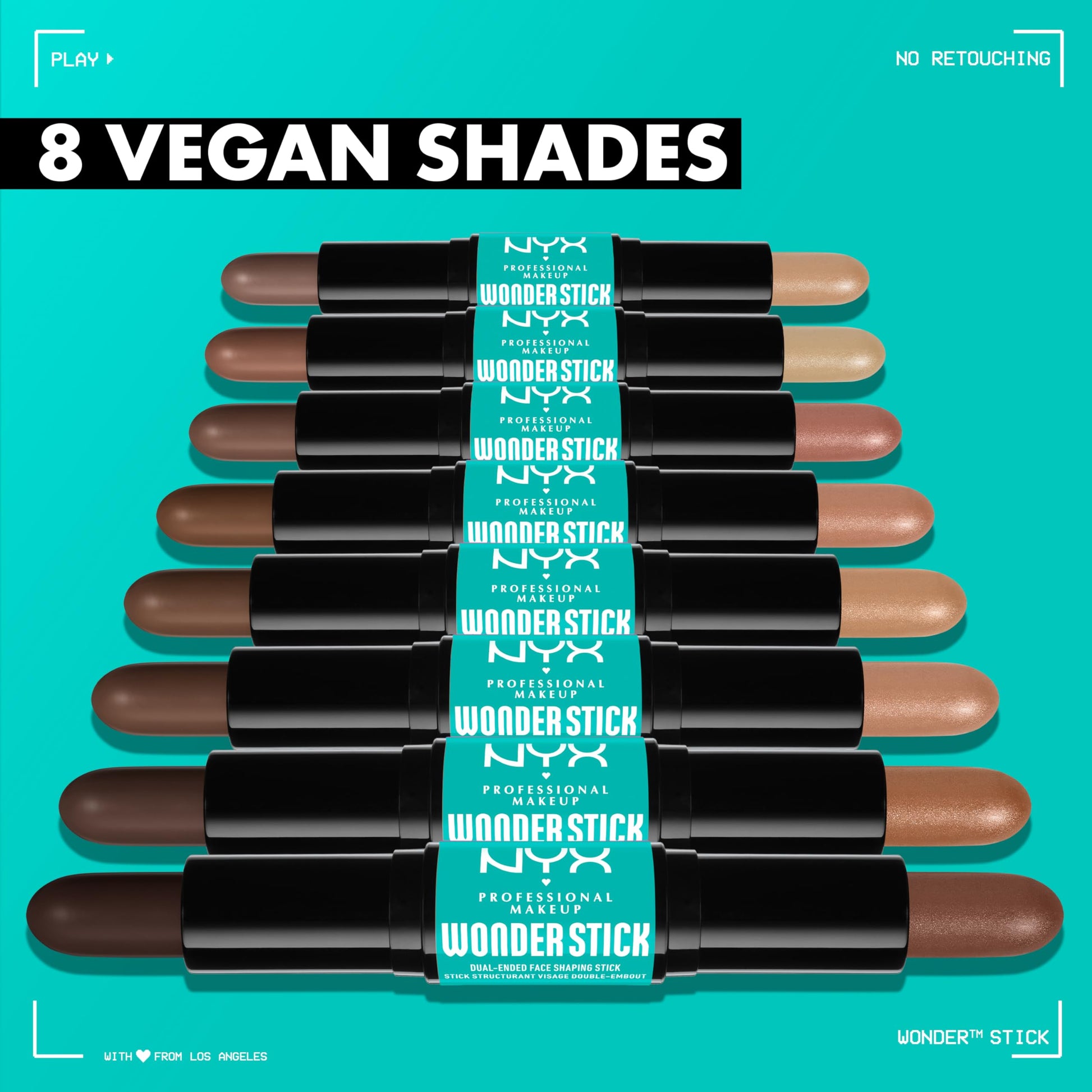 NYX Professional Makeup, Wonder Stick Contour, Contour, Light Medium