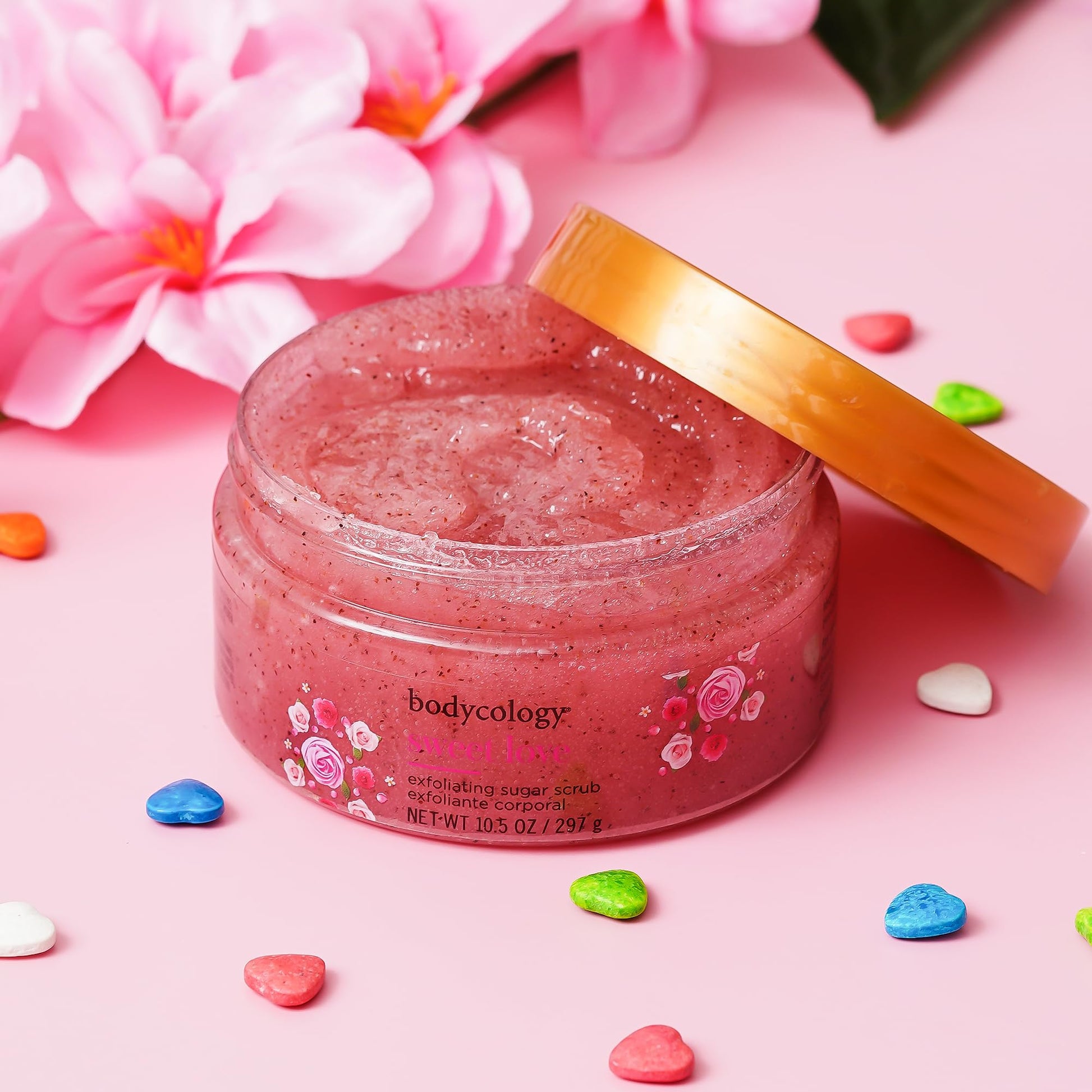 Bodycology Exfoliating Sugar Scrub Sweet Love, 297 g