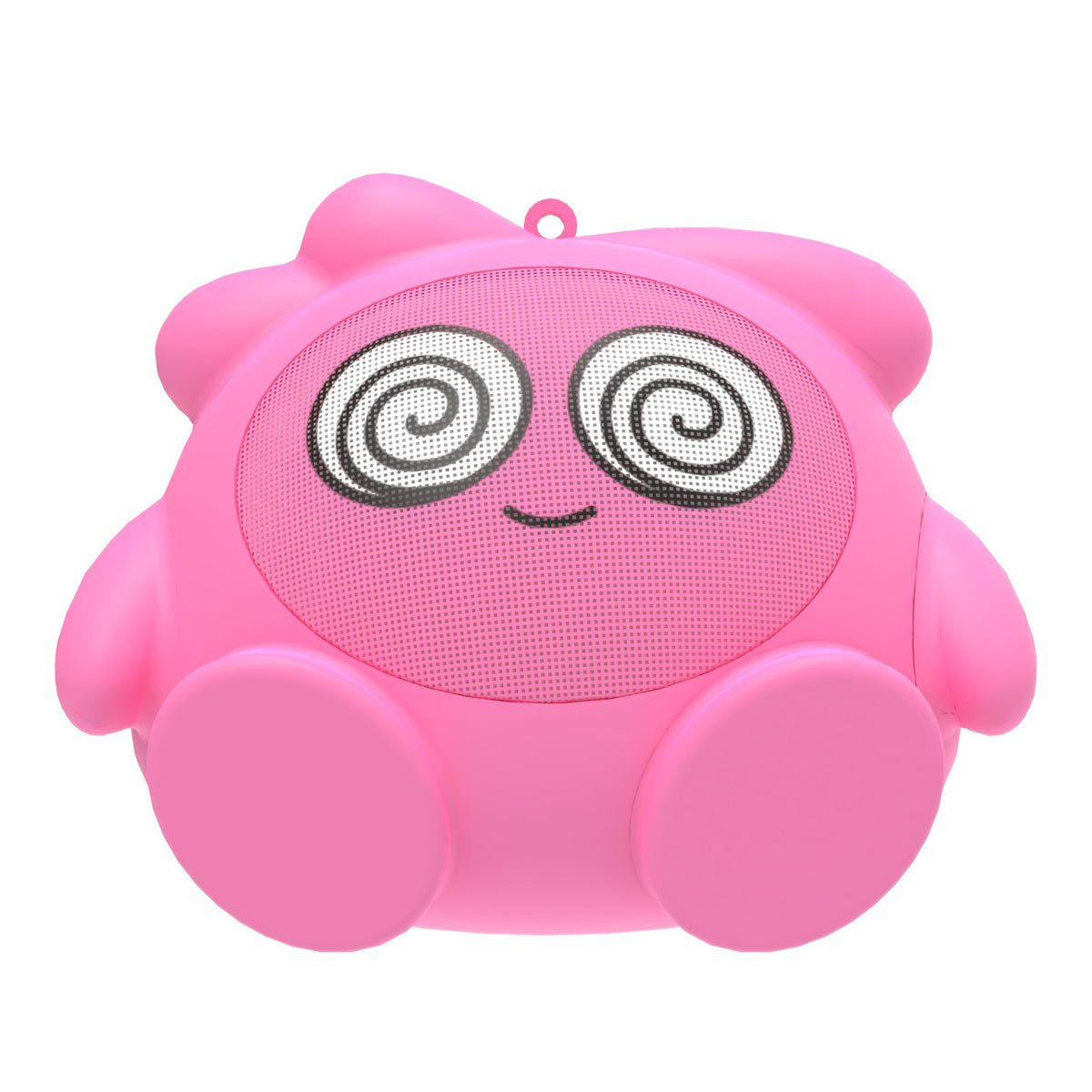 Altavoz Inalámbrico JellieMons Rosa con Sonido Estéreo y Emparejamiento TWS para Niños