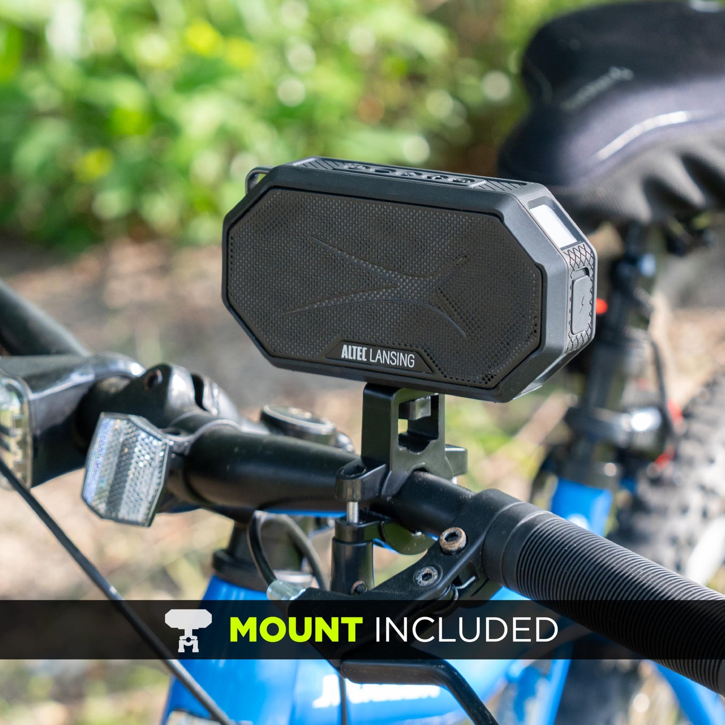 Altec Lansing - Altavoz Bluetooth portátil HYDRAMINI 2.0, IP67 impermeable, altavoz portátil, tiempo de reproducción de 12 horas, emparejamiento inalámbrico, carga rápida USB-C, Bluetooth magnético,