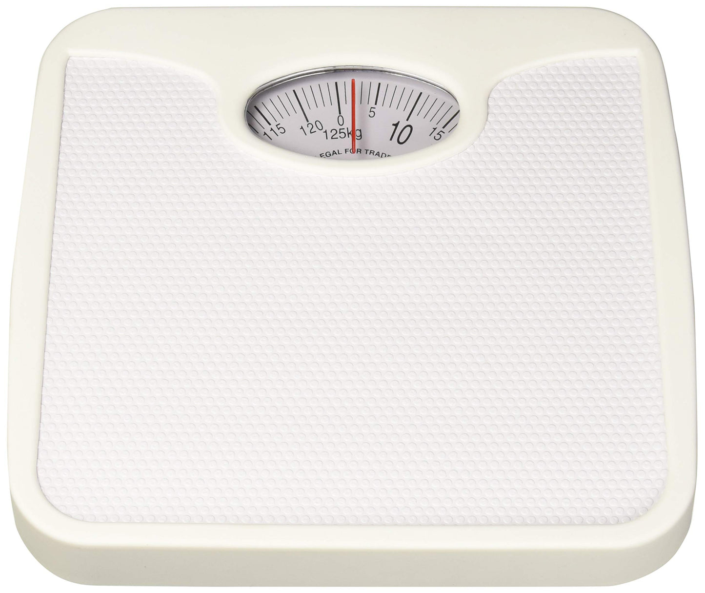 Báscula Mecánica de Baño Silverline Blanco Capacidad Máxima 125 kg Anti-derapante
