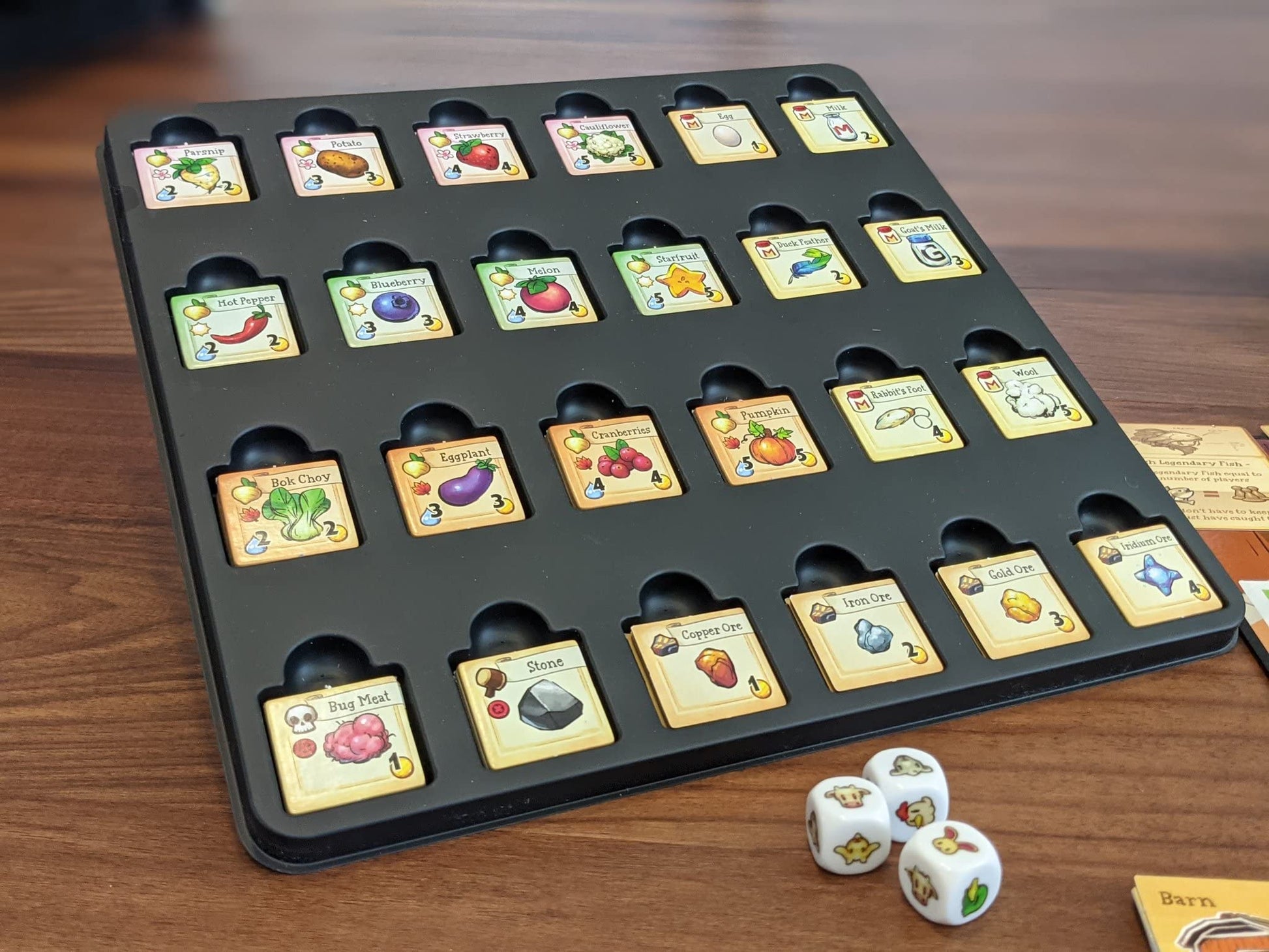 Juego de Mesa Stardew Valley Cooperativo de Agricultura y Amistad