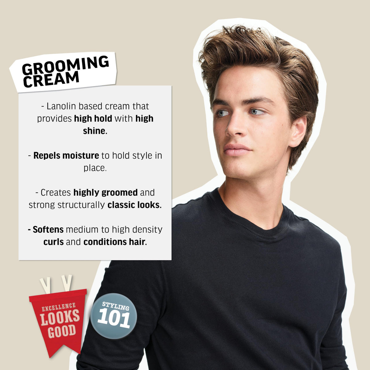 American Crew Classic Grooming Cream 3Oz/85G