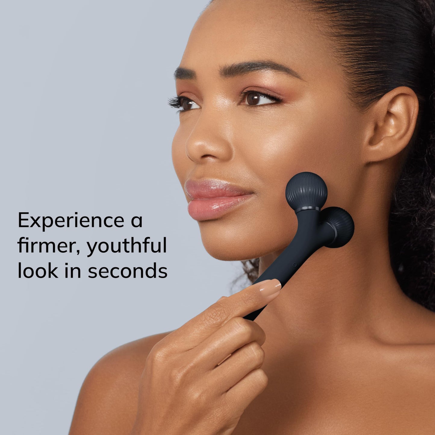 GESKE | Rodillo facial sónico SmartAppGuided™ | 4 en 1 | rodillo derma | dispositivo para la cara | rodillo derma | Rodillo facial profesional | Reafirma y define la piel del rostro
