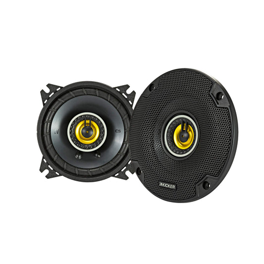 Bocinas Coaxiales 4" Kicker Audio para Auto 46CSC44 4 Ohm Full Range Estéreo