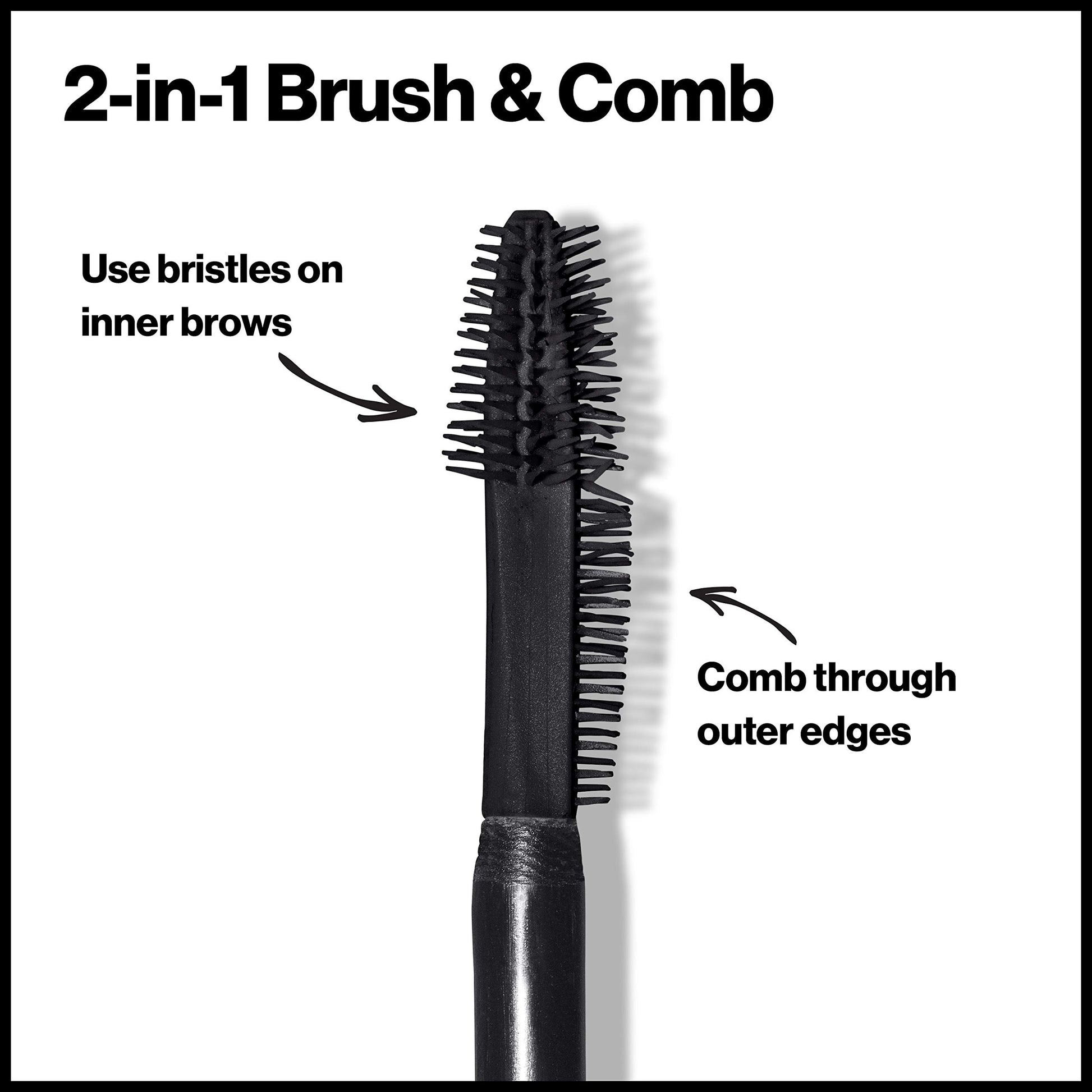 Revlon Colorstay brow filler and fiber tono dark brown Dark Brown
