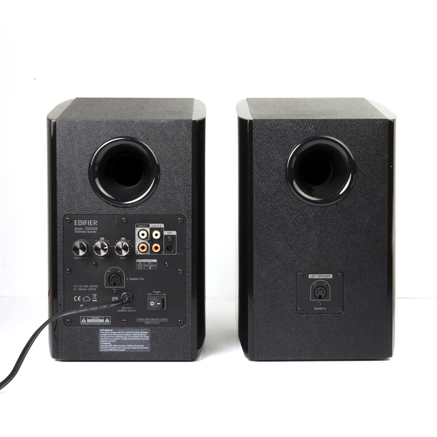 Altavoces de Estantería Edifier Negro Bluetooth con Entrada Óptica y 120 Vatios RMS