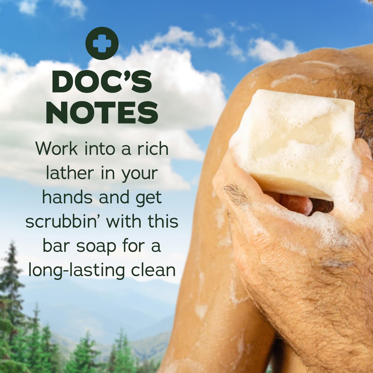 Dr. Squatch Pine Tar Soap 3-pack Bundle Ãƒ¢Ãƒ'Ãƒ'â'¬Ãƒ'Ãƒ'ââ‚¬Å“ Mens Bar with Natural Woodsy Scent and Skin Exfoliating Scrub Ãƒ¢Ãƒ'Ãƒ'â'¬Ãƒ'Ãƒ'ââ‚¬Å“ Handmade with Pine, Hemp, Olive Organic Oils in USA (3 Bar Set)