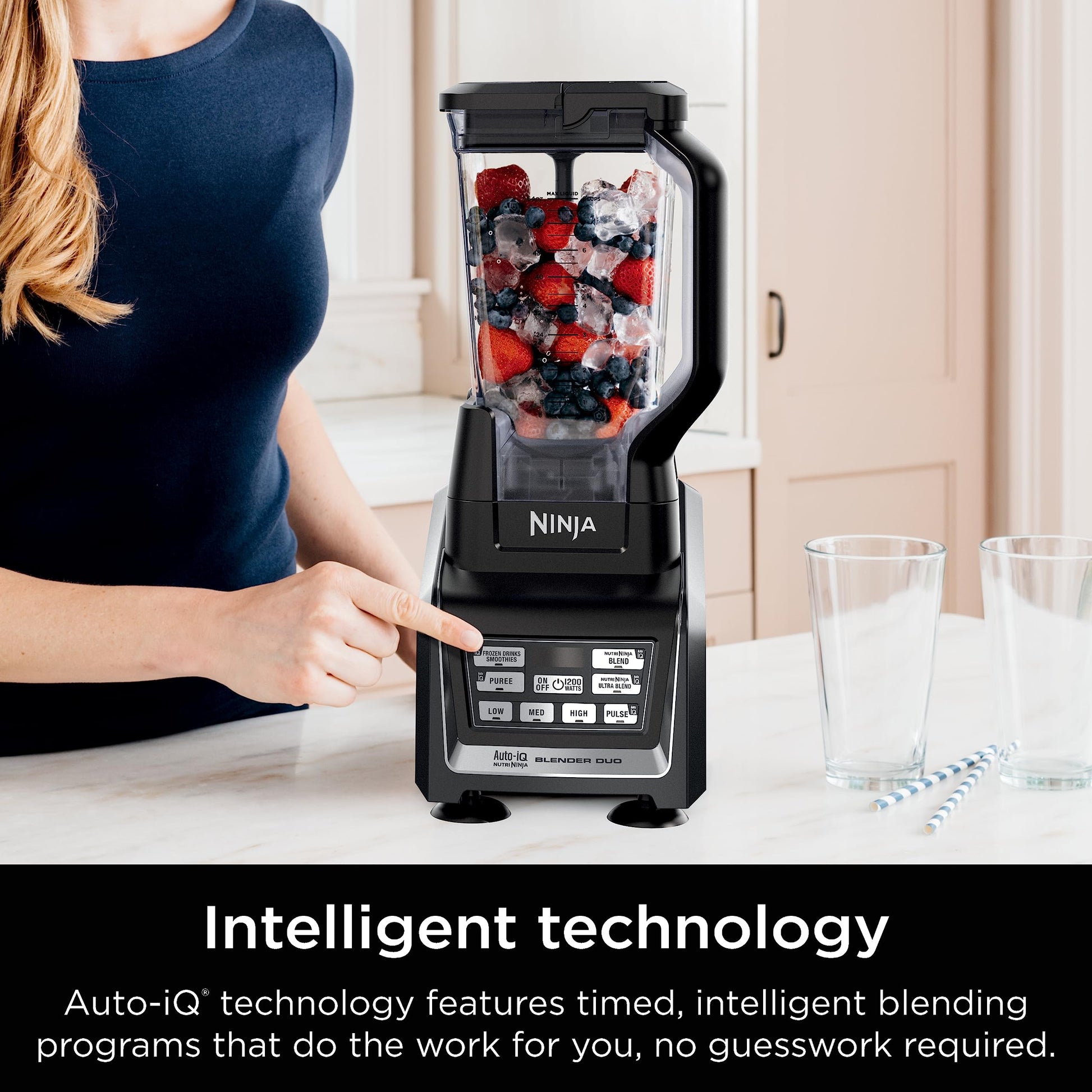 Licuadora Duo Nutri Ninja Auto-iQ