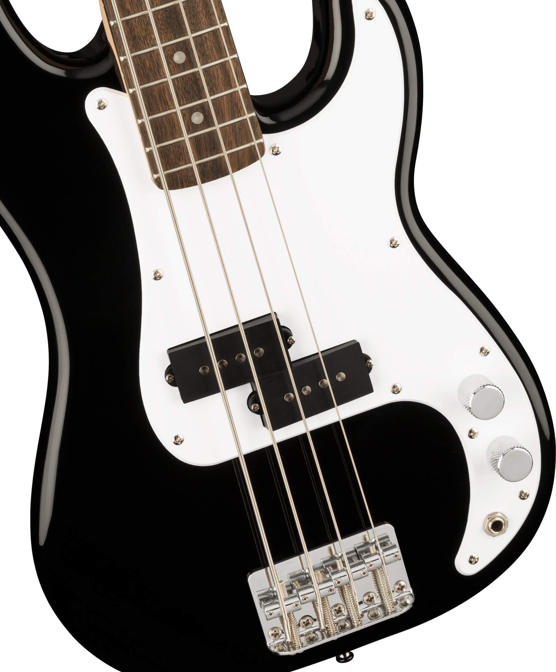 Fender Squier - Bajo eléctrico - Mini bajo de precisión en negro