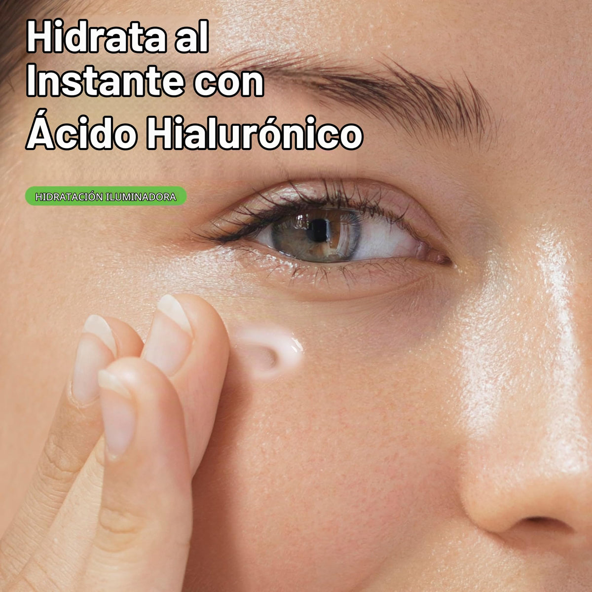 Cetaphil - Crema hidratante en gel para ojos con ácido hialurónico, diseñada para hidratar, iluminar y suavizar profundamente la zona debajo de los ojos, para todo tipo de piel, hipoalergénica y adecuada para pieles sensibles, 0,5 onzas líquidas Oz
