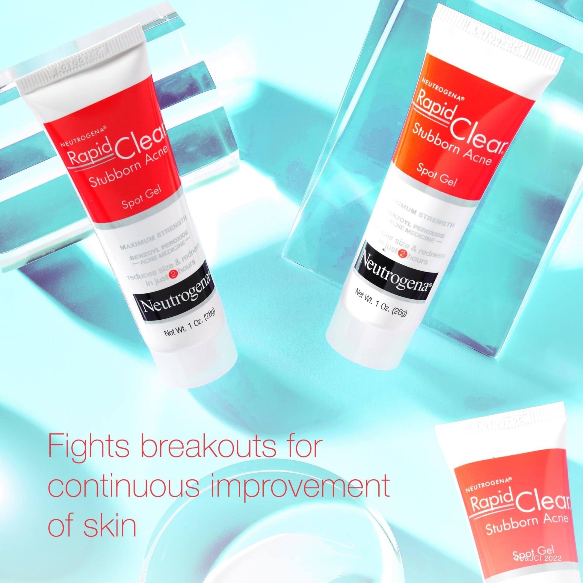 Gel Neutrogena Rapid Clear Stubborn para Manchas de Acné 1 Onza