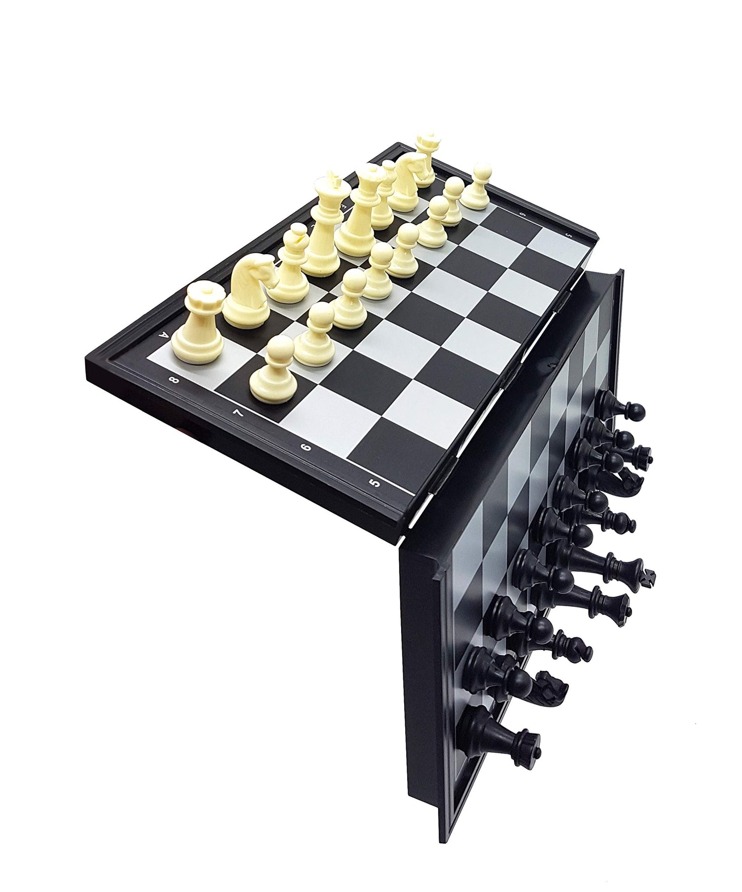 LEXiBOOK - Juego de juegos 8 en 1, ajedrez, damas, backgammon, damas chinas, juego Morris de nueve hombres, juego de serpientes y escaleras, juego de ganso, juego de ludo, JGM800