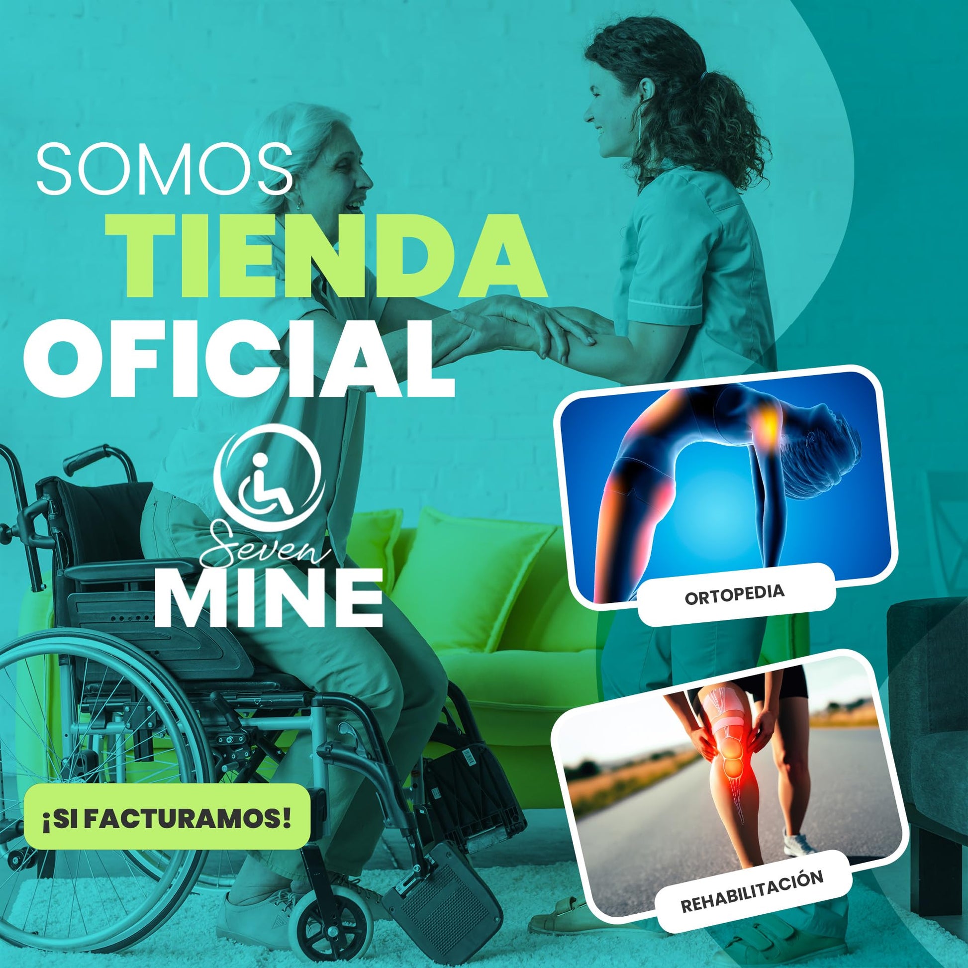 Silla de Ruedas Seven Mine Negra Asiento Ancho Adultos Mayores Confort Máximo
