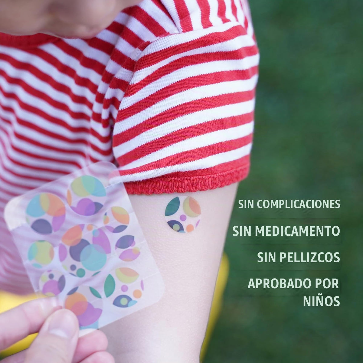 Parche Quitch Mosquitos Alivio de Picazón para Viajes y Crucero