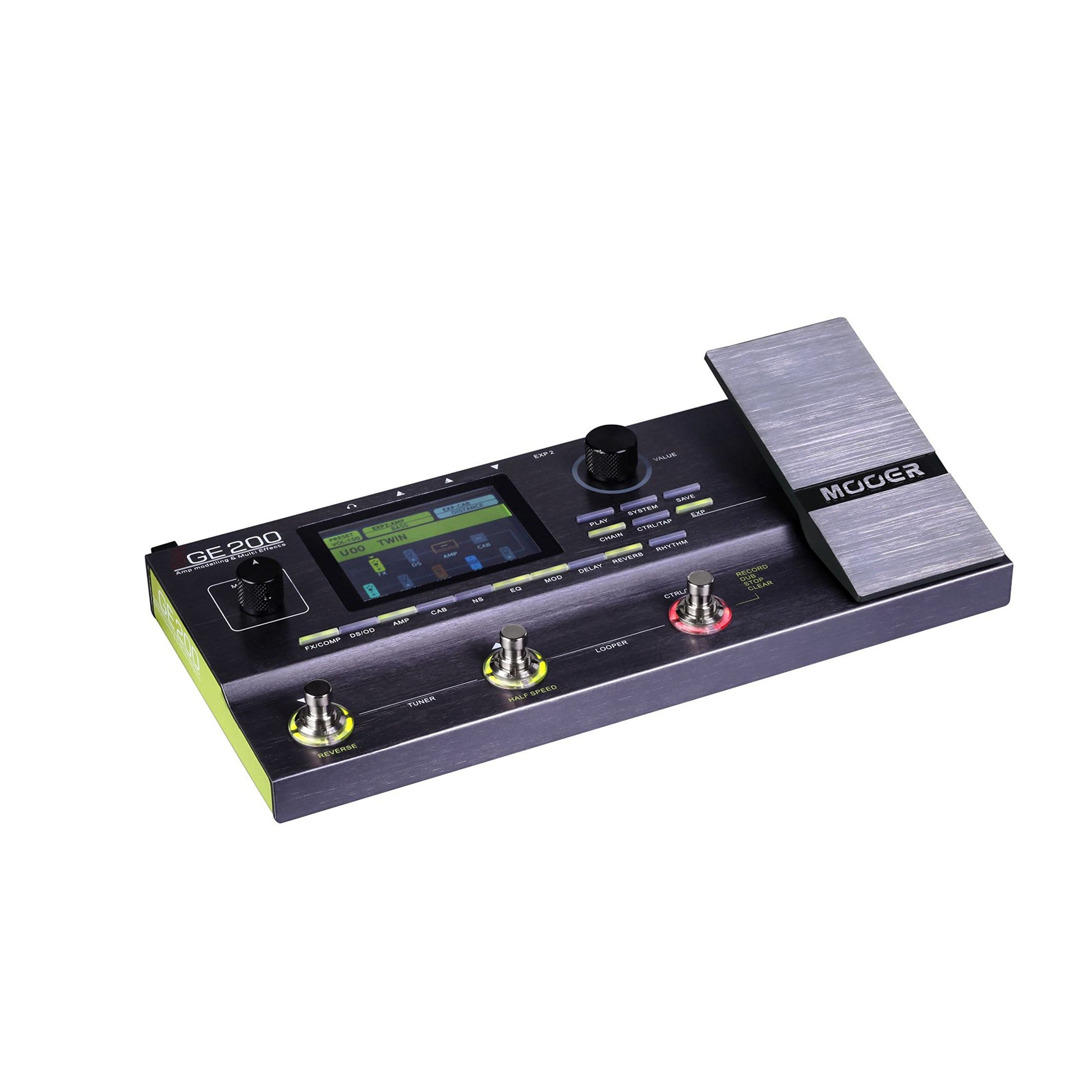 Mooer GE200 - Pedal multiefecto para guitarra