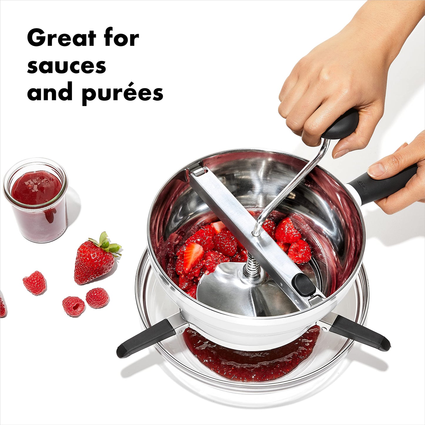 Procesador de Comida OXO Acero Inoxidable Multicolor 37 cm