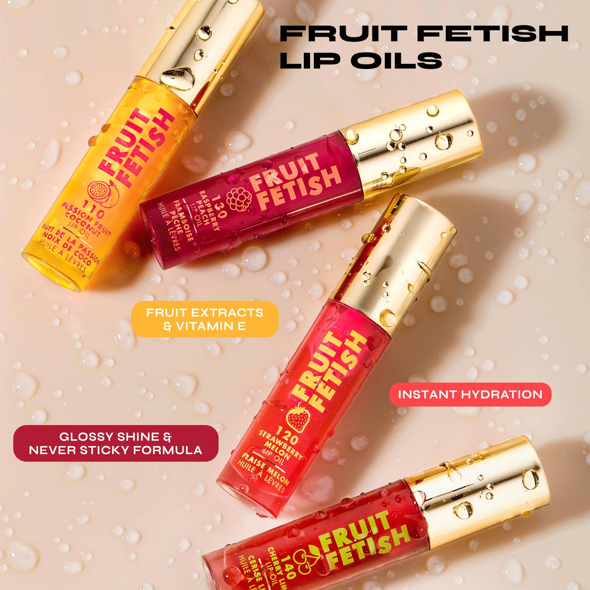 Gloss Hidratante Milani Tono Raspberry Peach para Labios
