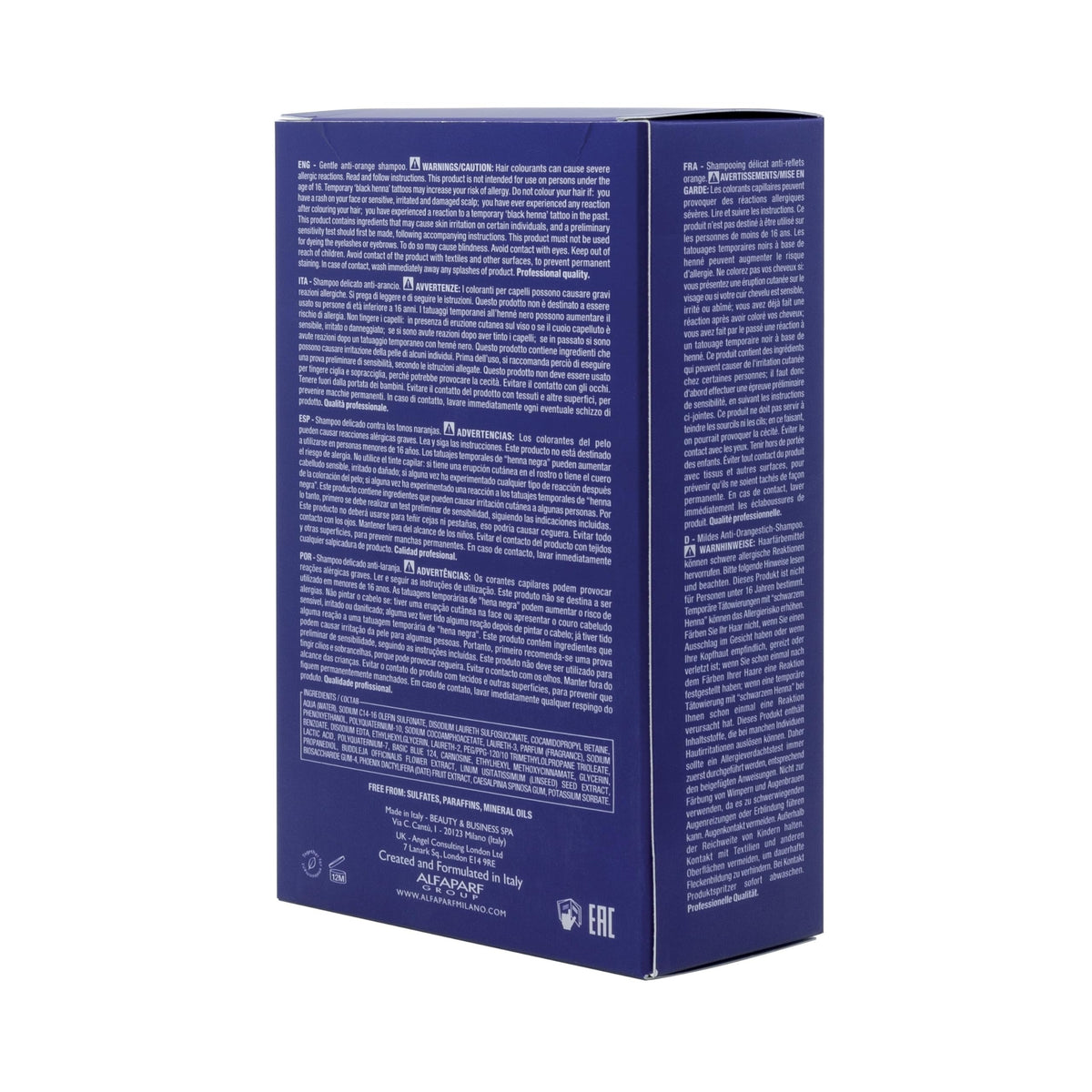 ALFAPARF MILANO Semi Di Lino Anti-Orange Low Shampoo