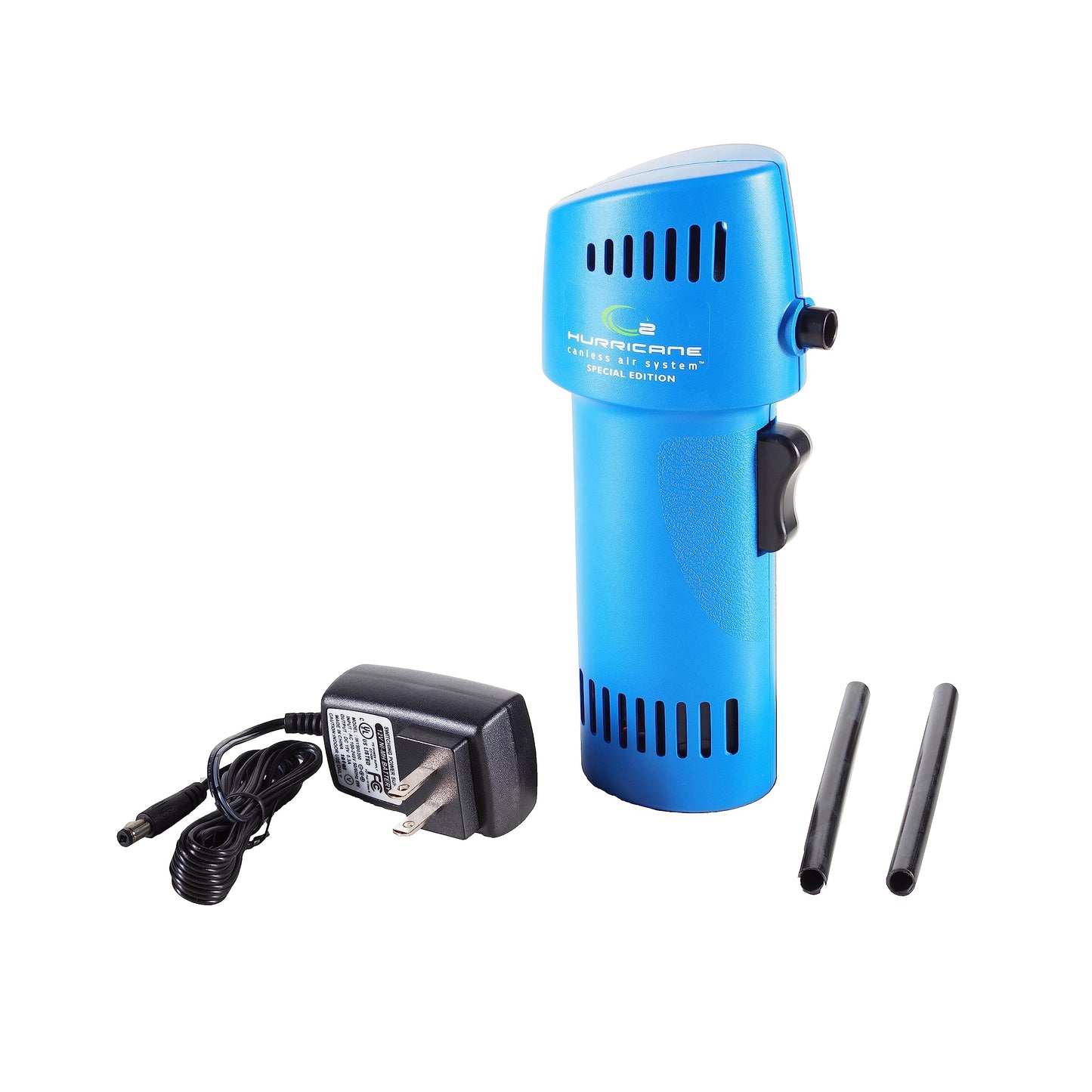 O2 Hurricane - Potente limpiador de aire comprimido inalámbrico de 200 MPH, mini ventilador eléctrico recargable para computadora, teclado, electrónica, limpieza de detalles de automóviles