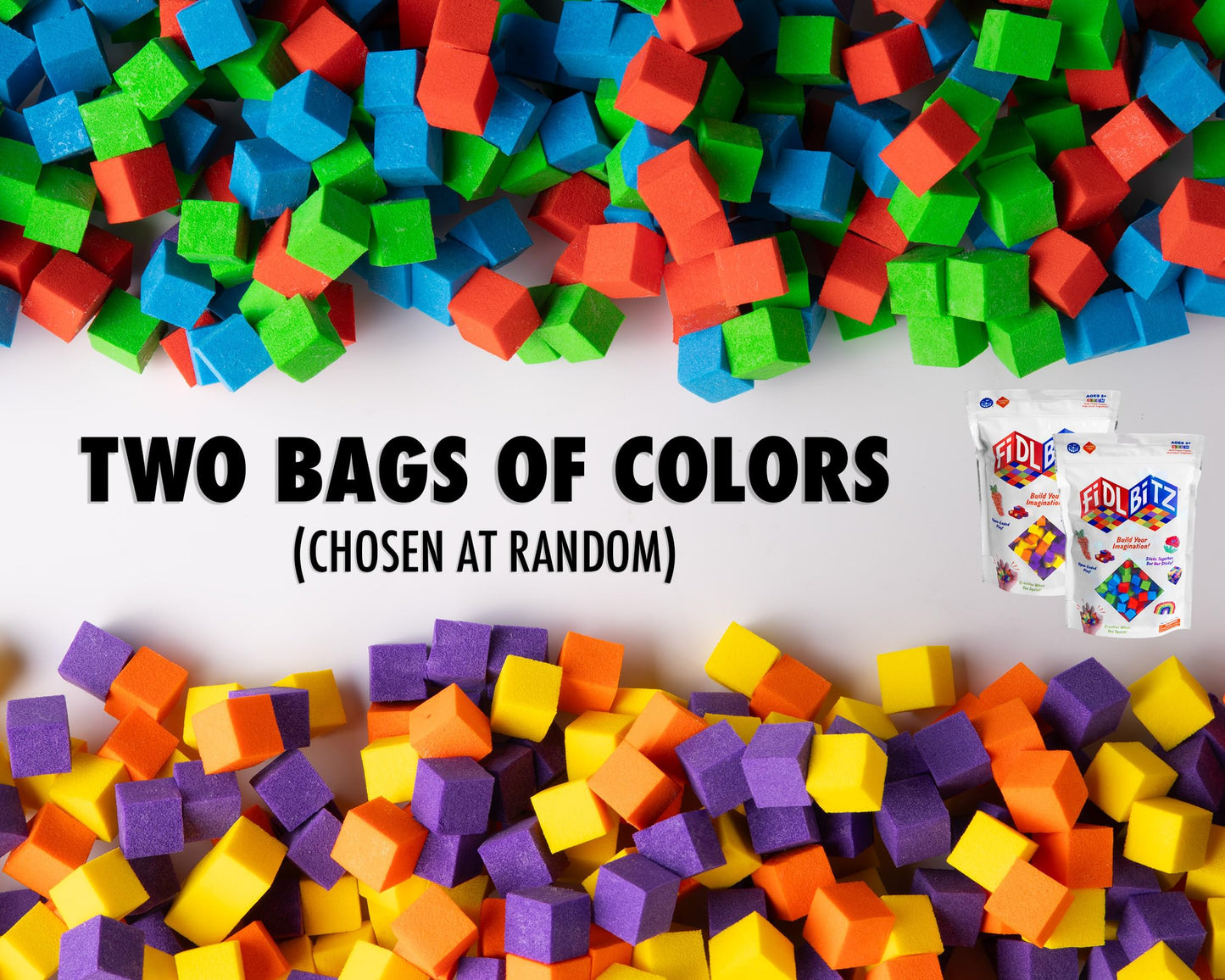 Cubos FidlBitz Play Visions Surtidos Bolsa de Bitz