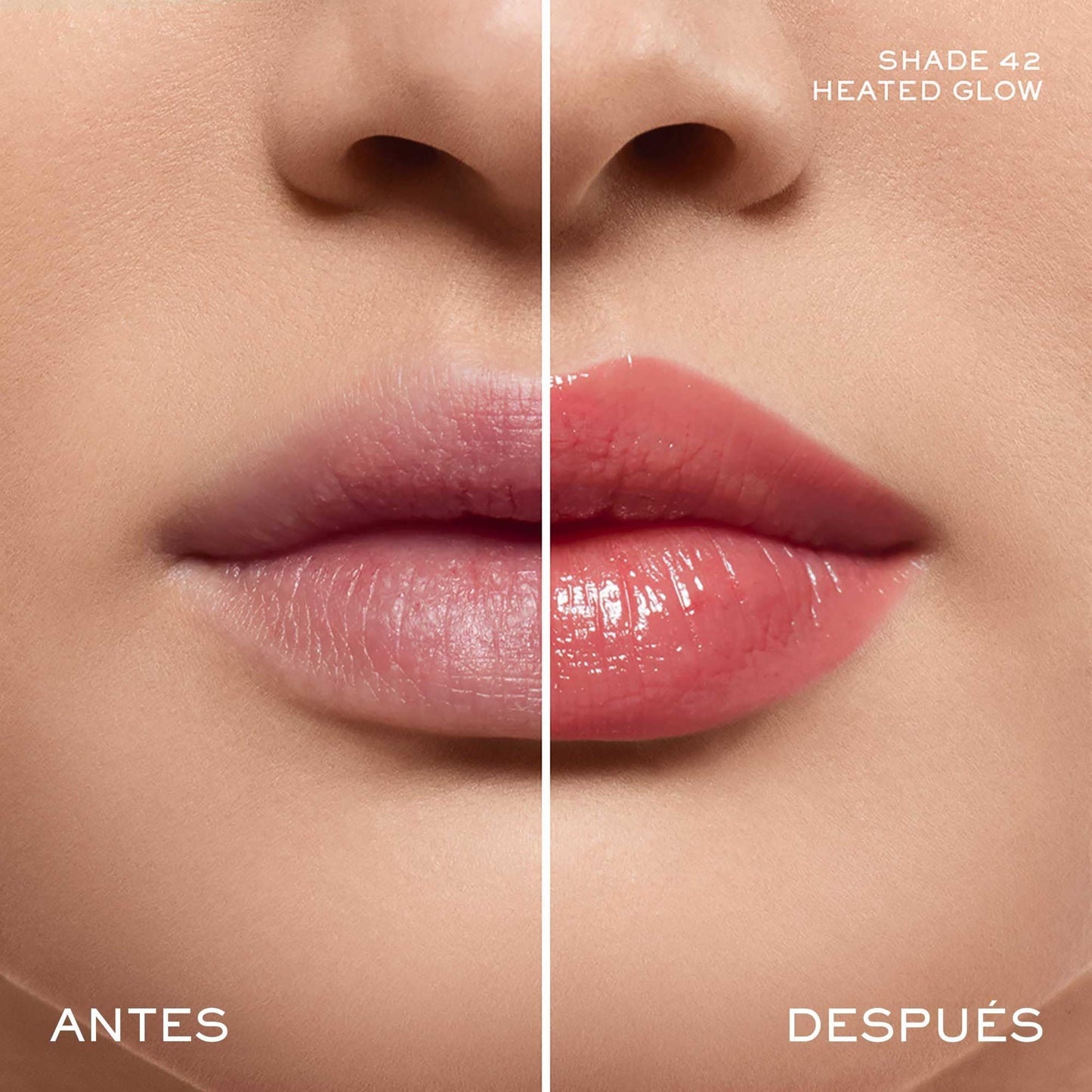 Lancôme Idôle Lip Butterglow, Bálsamo Labial con Color, Cuida, Hidrata e Ilumina con su Textura Ligera, Con 12% Escualano y Ceramidas, 42 Heated Glow, 3 g