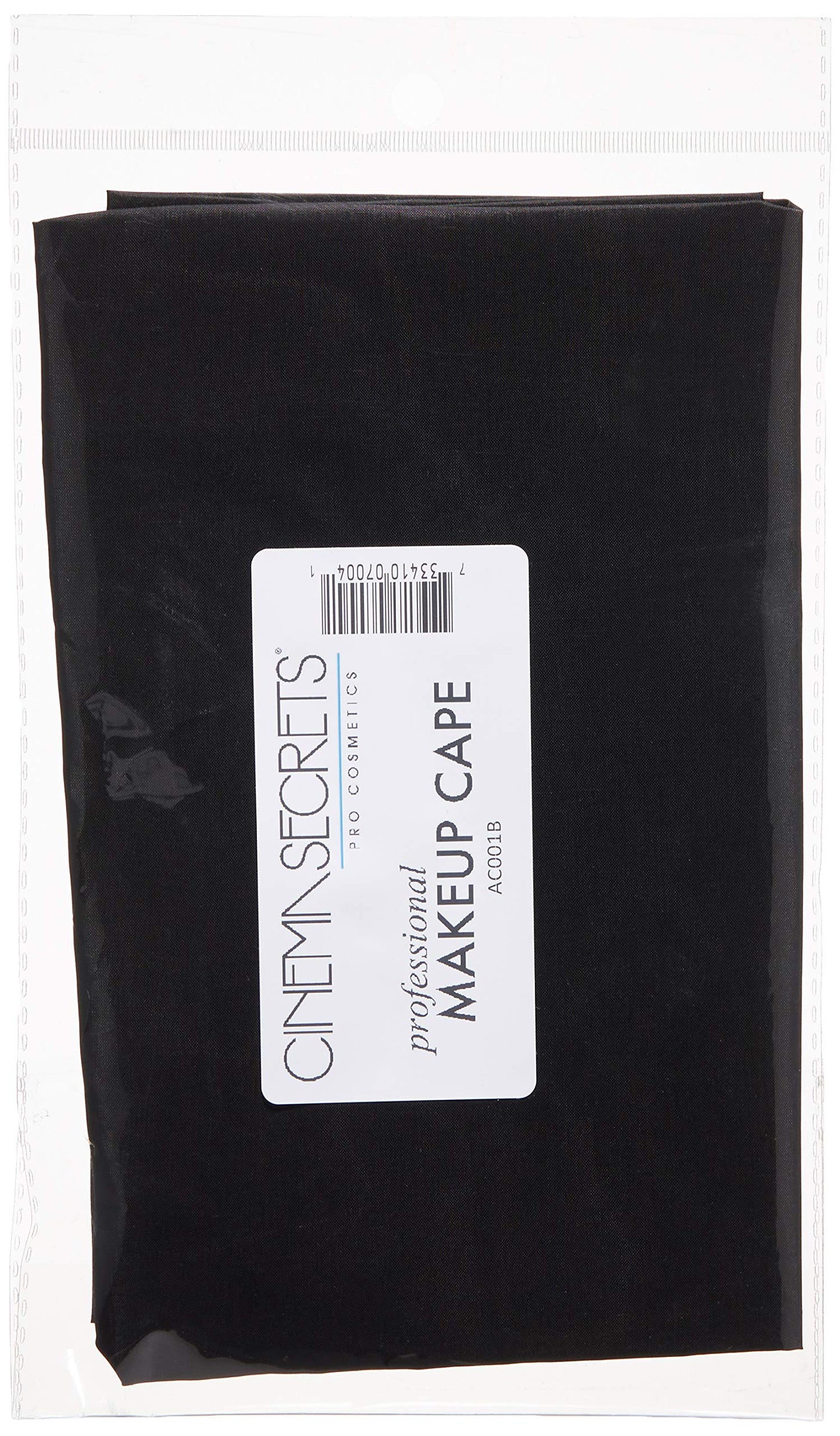 MAKEUP CAPE - BLACK