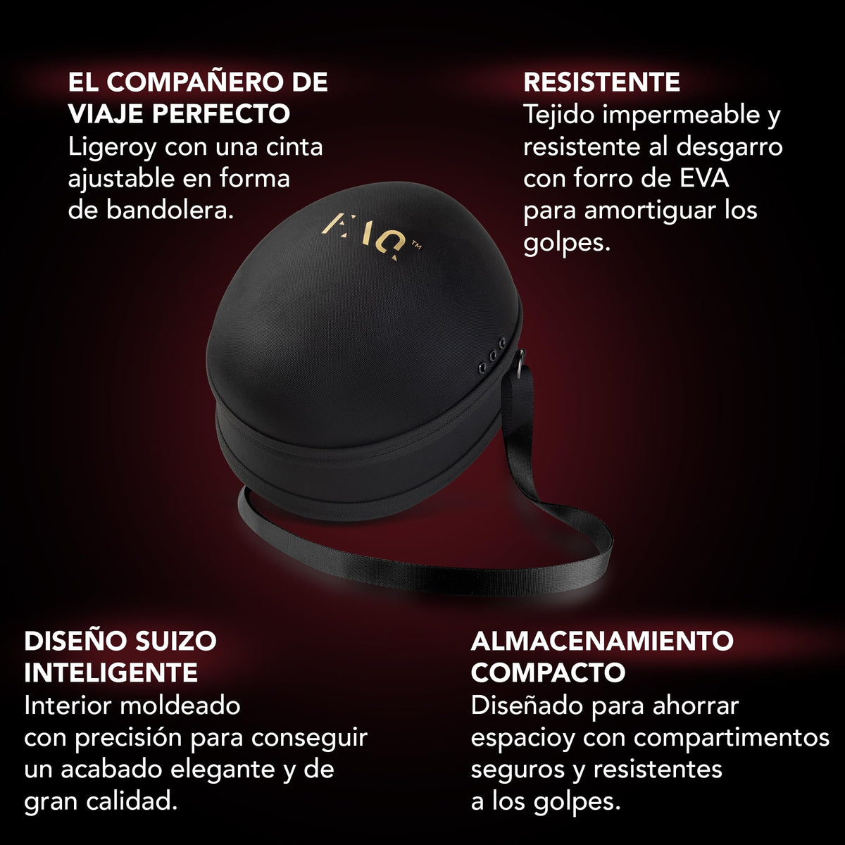 FAQ 202 Máscara facial LED inalámbrica con estuche de viaje - Cuidado antiedad con 8 ajustes - 600 puntos de luz para el tratamiento dirigido y el cuidado facial - Pack de viaje, ligero y duradero