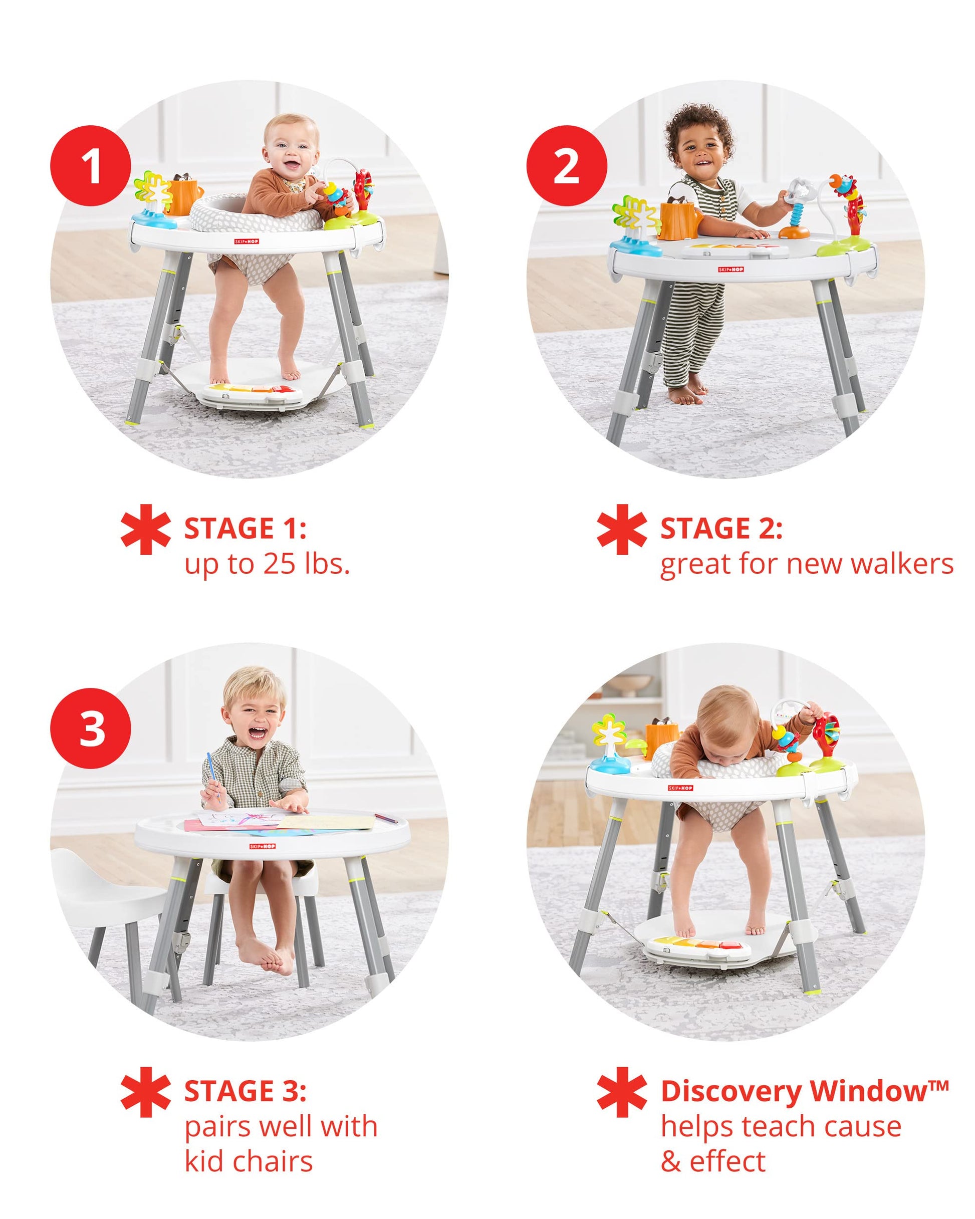 Centro de Actividades Skip Hop Explora y Más para Bebé