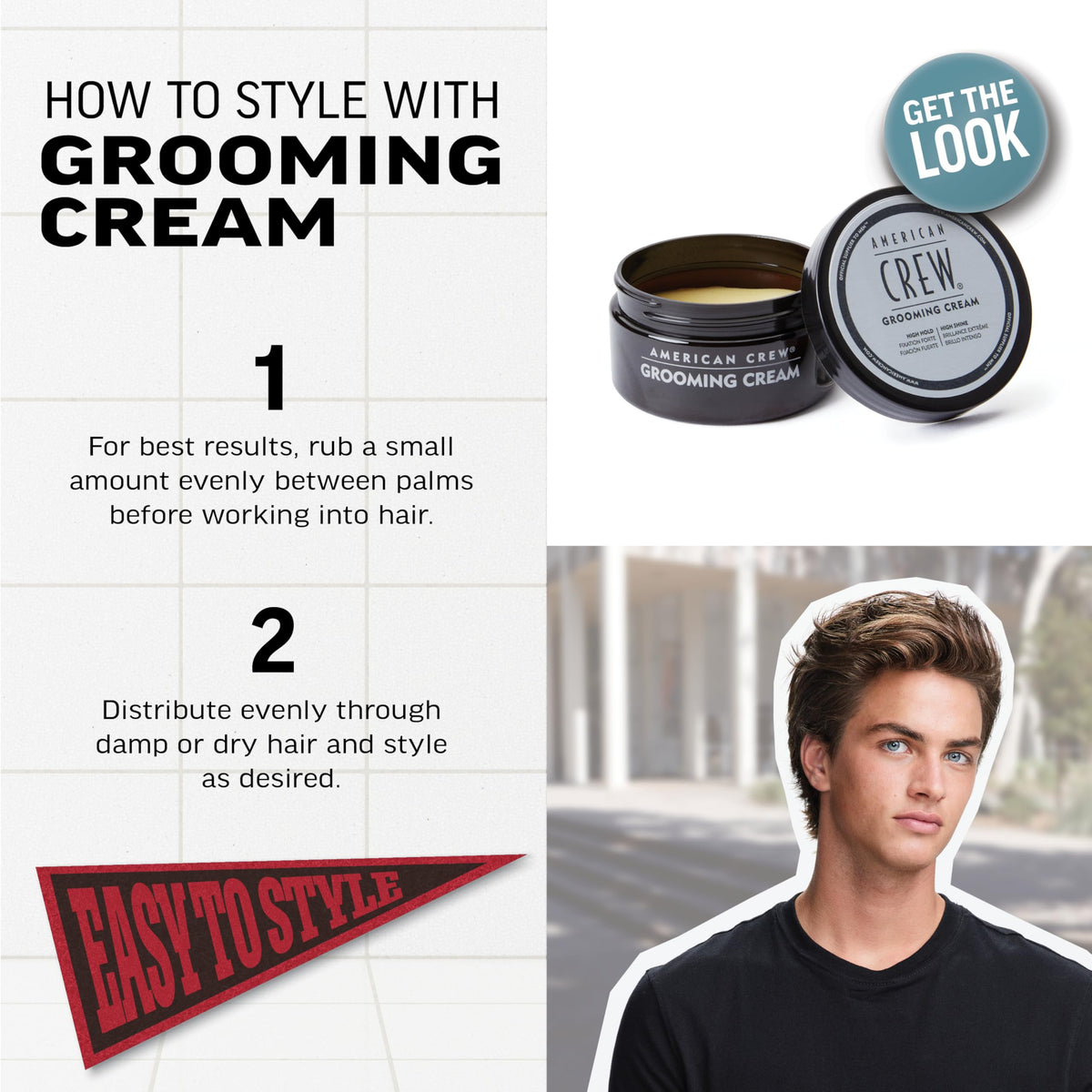 American Crew Classic Grooming Cream 3Oz/85G