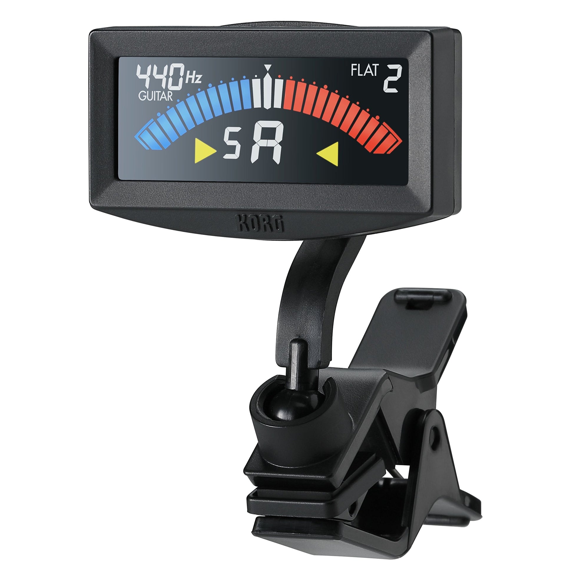 Korg PitchCrow-G - Sintonizador con clip, color negro