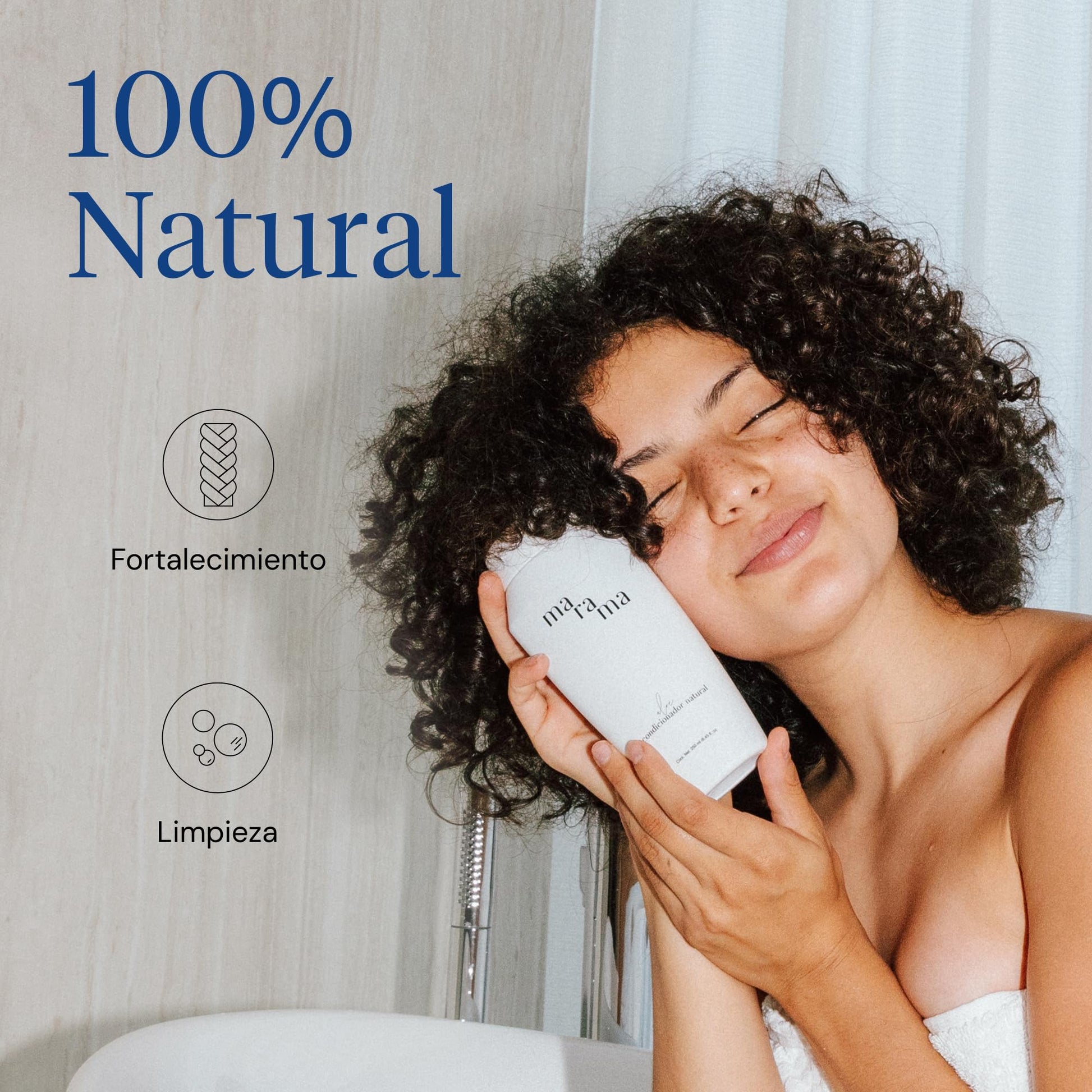 MARAMA | Herbal Kit | Shampoo sin Parabenos + Aloe Acondicionador sin Parabenos | Tratamiento para Cabello Maltratado - Aloe Vera | Anti Frizz Cabello | Vegano - Cruelty-Free