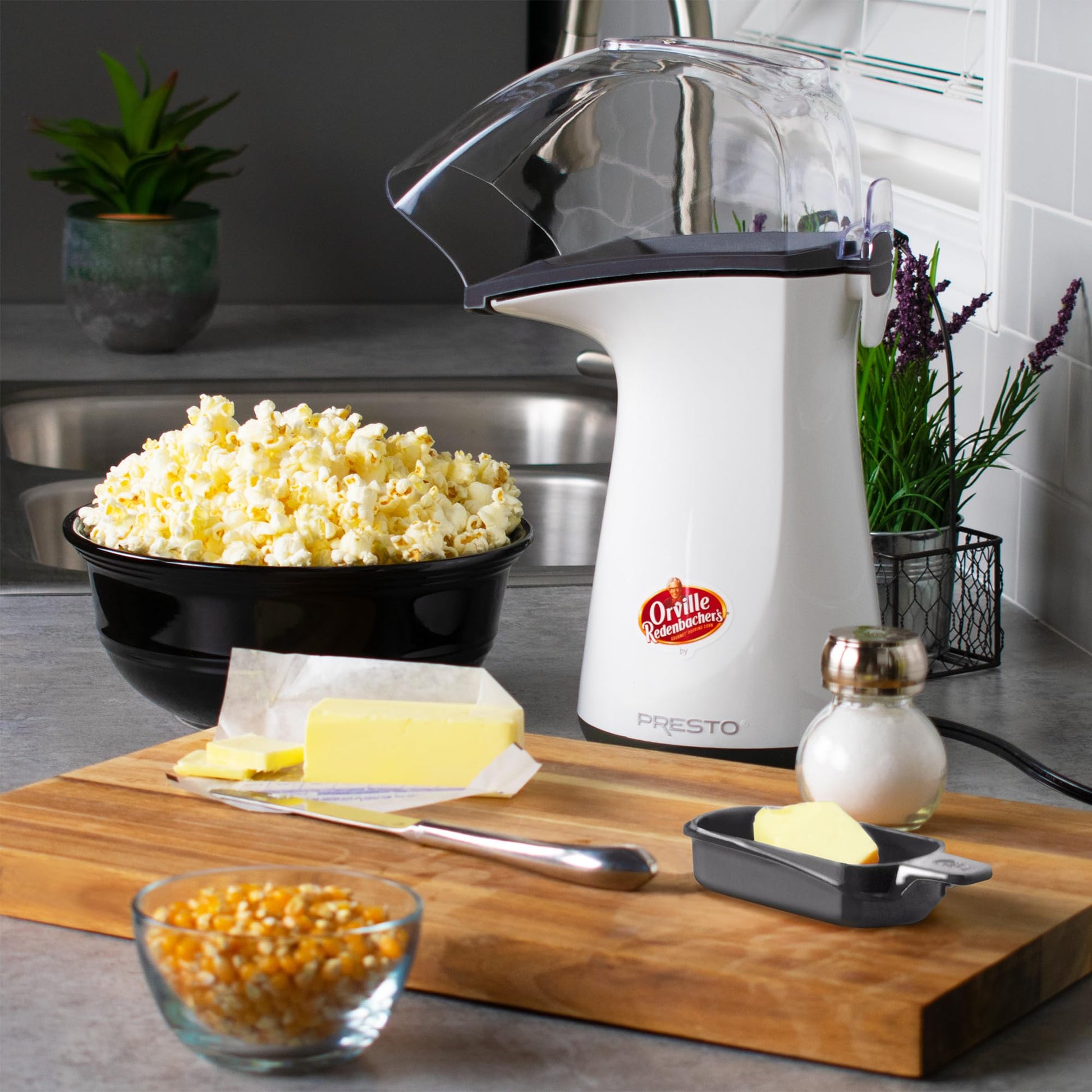 Palomitero Eléctrico Presto Orville Redenbacher Blanco 1 Litro