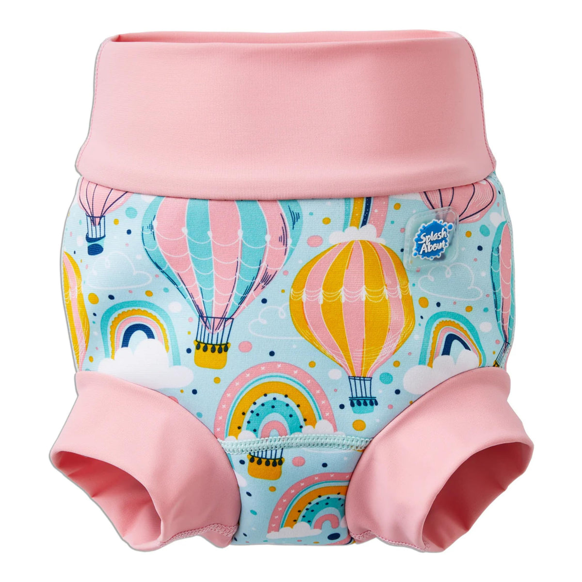 Splash About Pañal de natación unisex para niños Happy Duo Baby and Toddler Swim Nappy, Up & Away, 3-4 años, Up & Away, 3-4 Años