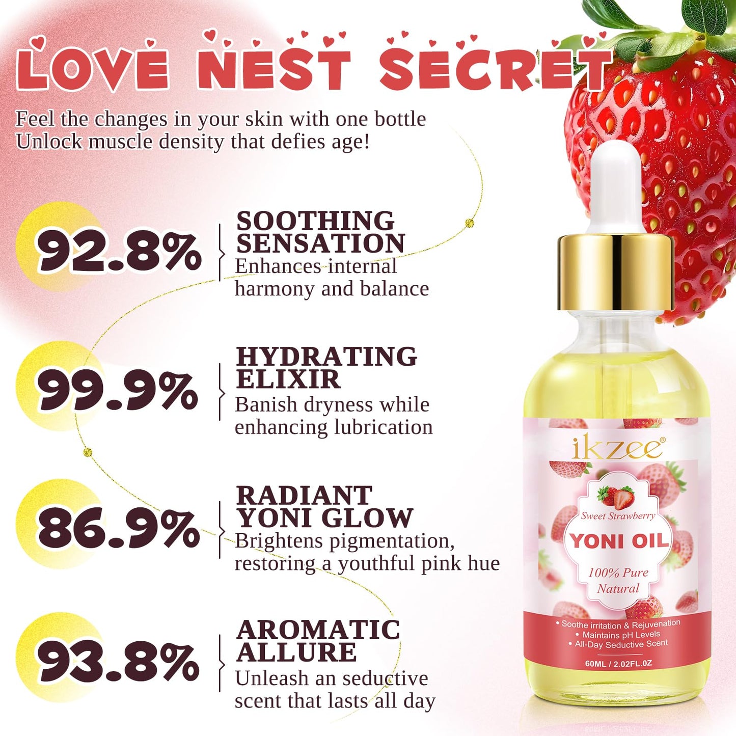 Juego de barra de jabón y aceite Yoni para mujeres, aceite femenino 100% natural, desodorante íntimo que elimina el olor y equilibra el pH, suero femenino elaborado con aceites esenciales naturales