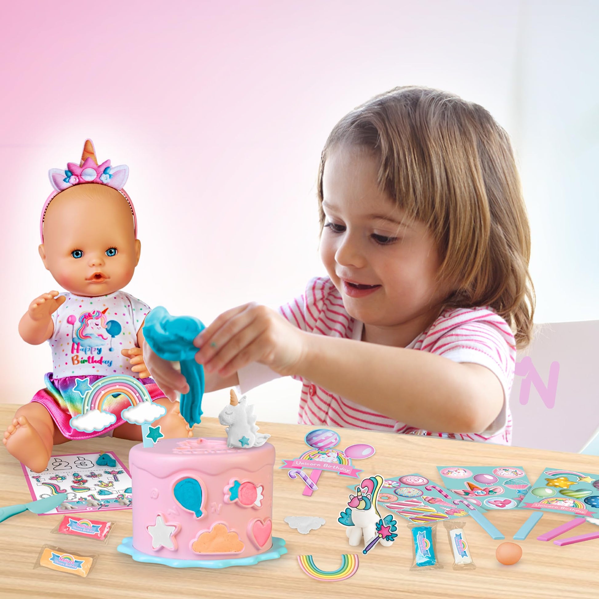 Muñeca Nenuco Unicornio Fiesta