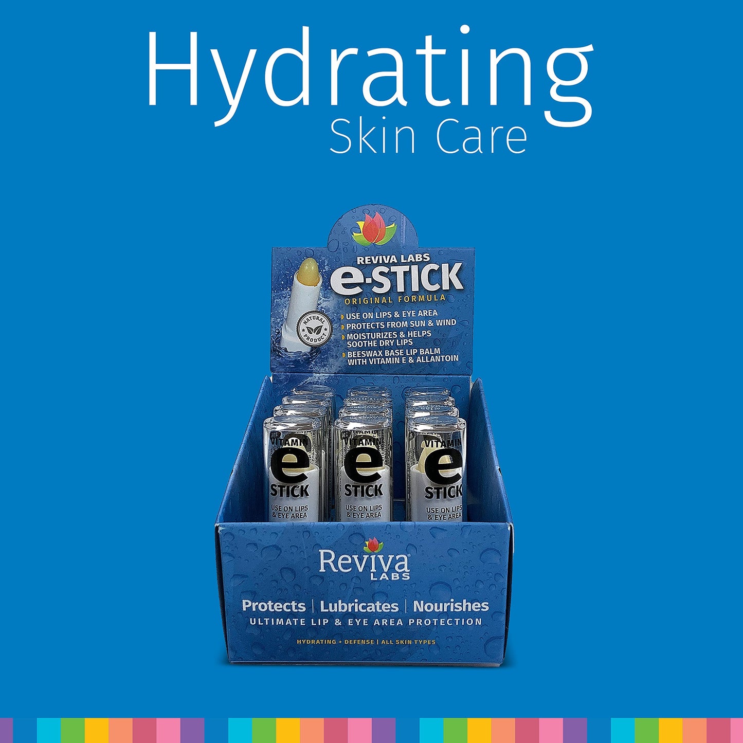 Pack of 4 x Reviva Labs Vitamin E Oil - Stick - .125 oz