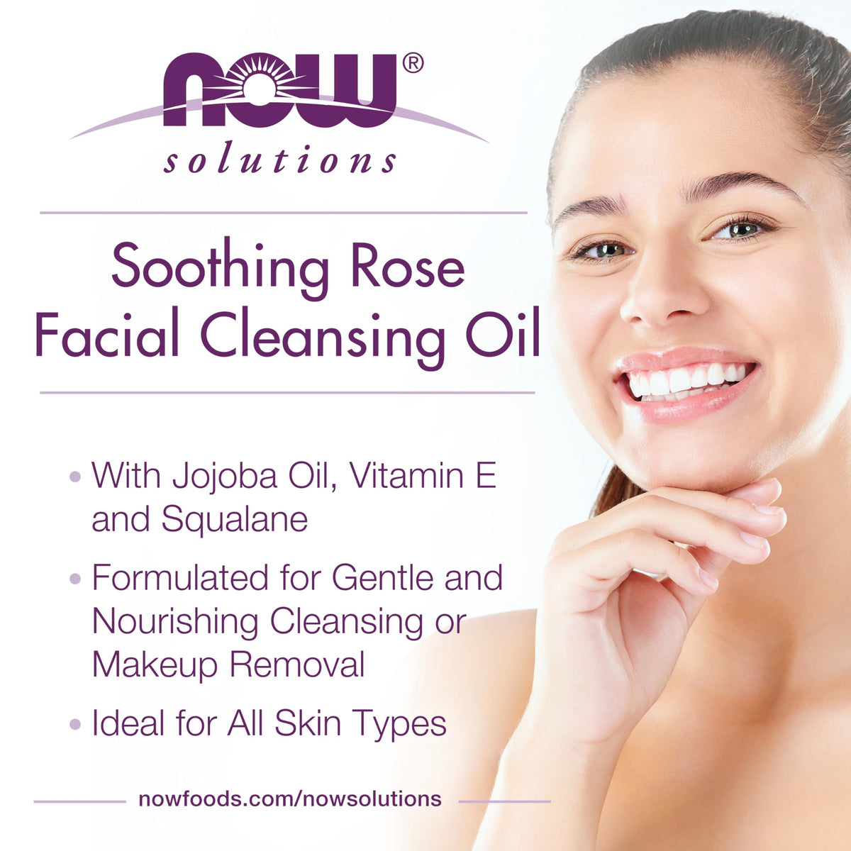 Now Foods Aceite Limpiador Facial Calmante De Rosas Con Aceite De Jojoba, Vitamina E Y Absoluto De Rosa, 4 Onzas Líquidas Oro Amarillo 4 Onzas Líquidas (Paquete De 1)
